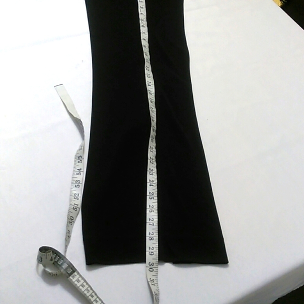 Cache Ladies Black Side Split Bottom Pants - image 3